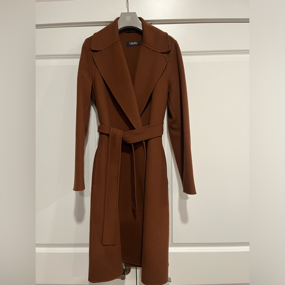 S Max Mara Pardo Coat Sz 8
